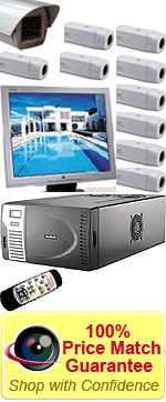Remote  DVD DVR with 10 high res Cameras 