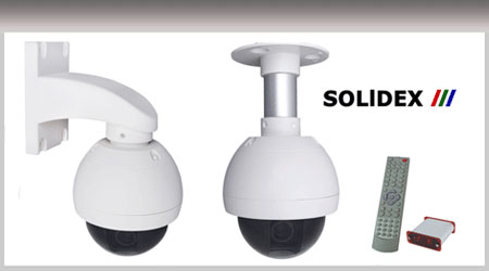 Solidex Pan & Tilt internal external Domes