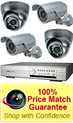 Network DVR system & upto 4 cameras