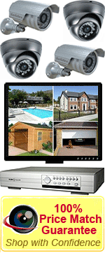 Network DVR system & upto 4 cameras