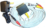 Quick Fit 20mtr Scart camera Kit